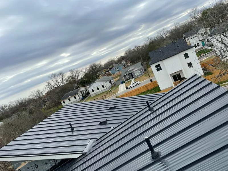Standing seam metal roof panels with vents for Skylight Repair in Kinderhook